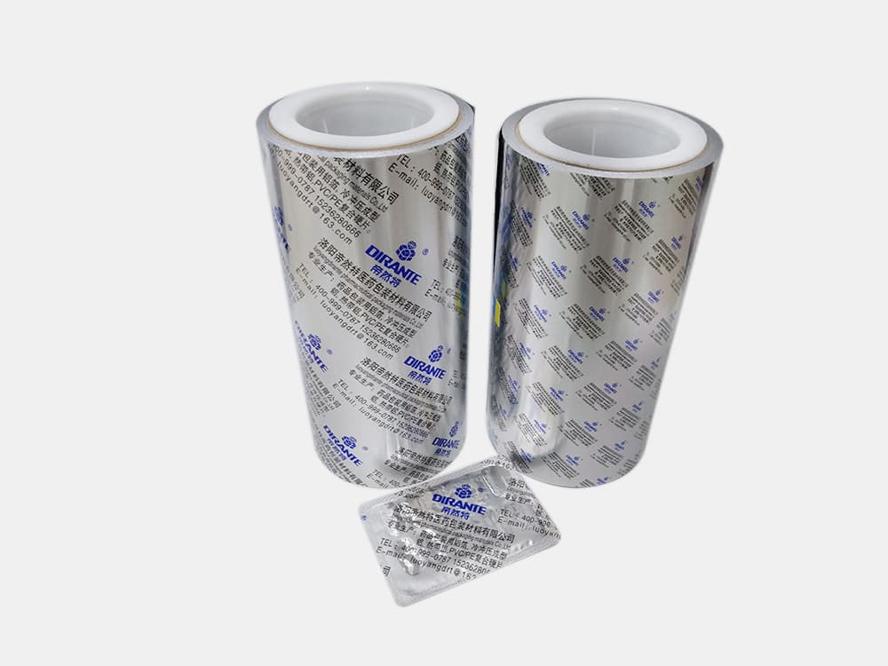 Printed Pharma Blister Lidding Foils